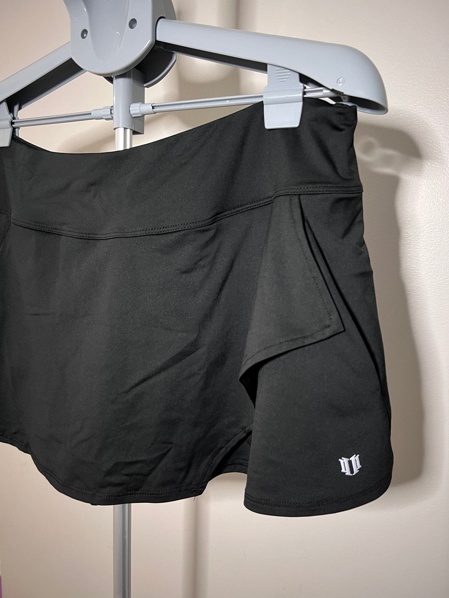 Black Tennis Skort